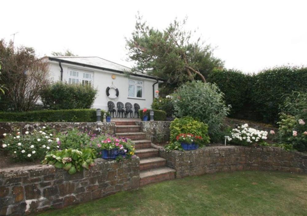 Garden and annexe at Breakwater Cottage in Bude