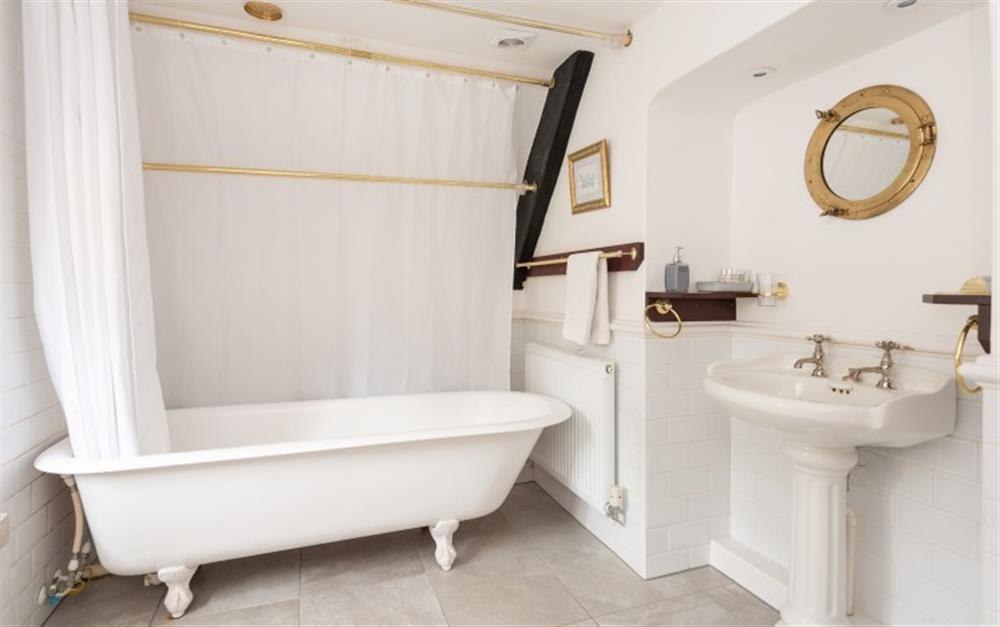 This is the bathroom at Breakwater Cottage in Bude