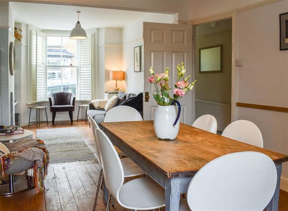Dining room at Breakwater Cottage in Whitstable, Kent