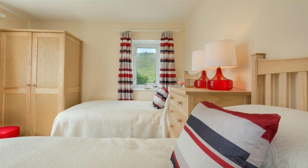 The twin room at Brean Cove Apartment in Brean, Somerset