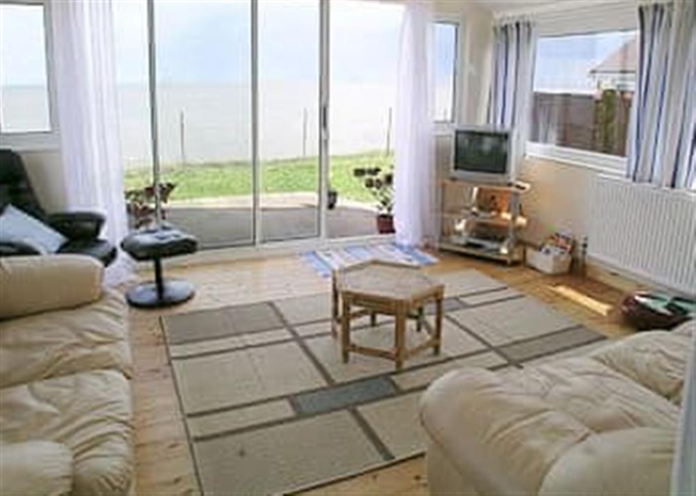 Living room at Brecklands in Scratby, Great Yarmouth, Norfolk