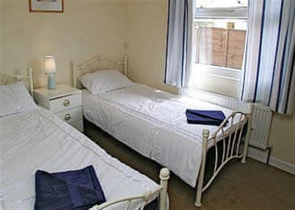 Twin bedroom at Brecklands in Scratby, Great Yarmouth, Norfolk