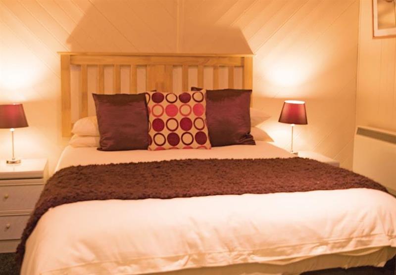 Double bedroom in Cribath at Brecon Beacons Resort in Brecon Beacons National Park, South Wales