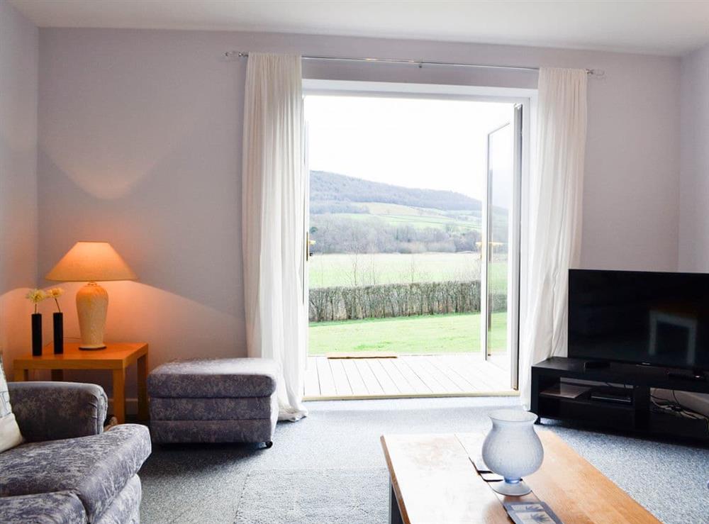 Living room at Brecon Cottages-Meadow Cottage in Brecon, Powys