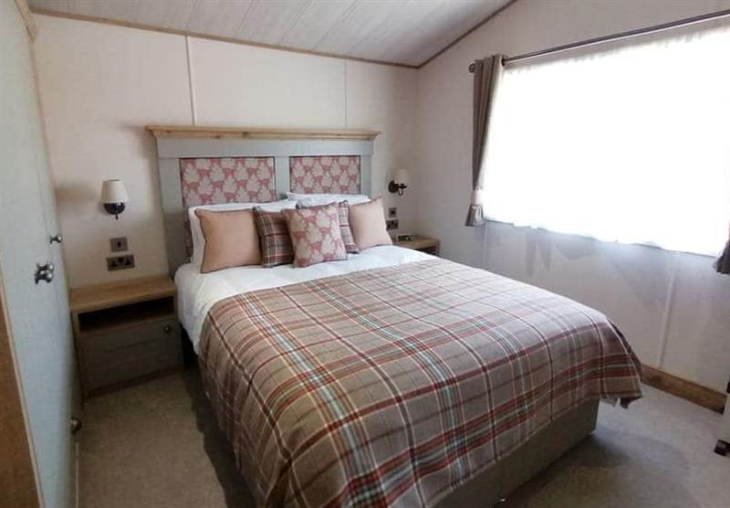Bedroom in the Fallow Lodge at Bredon View in Pershore, Worcestershire