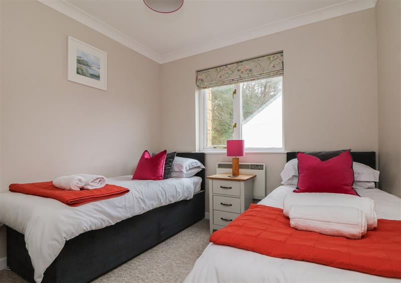 One of the bedrooms at Breeze Cottage, Budock Water