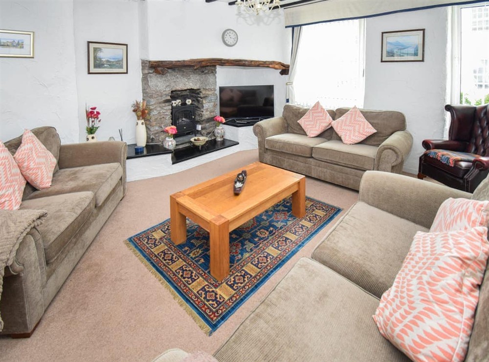 Living area at Brent Cottage in Windermere, Cumbria