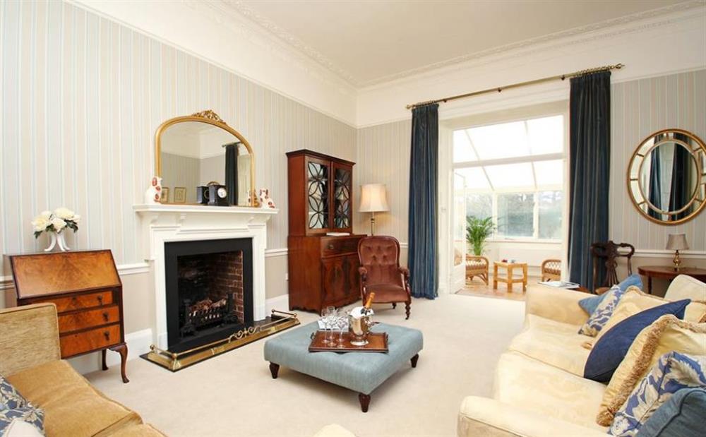 Living room at Bressingham House, Bressingham, Norfolk