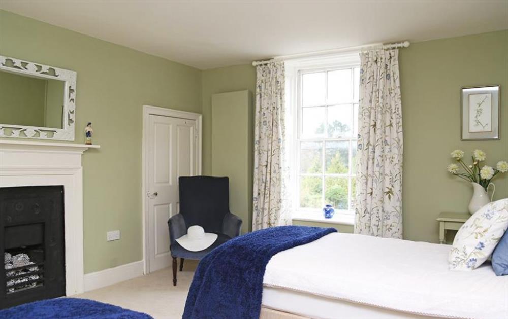 Twin bedroom at Bressingham House, Bressingham, Norfolk