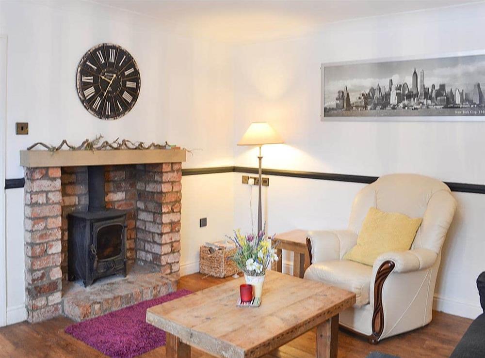 Cosy living room at Brewers Cottage in Cropton, near Pickering, North Yorkshire