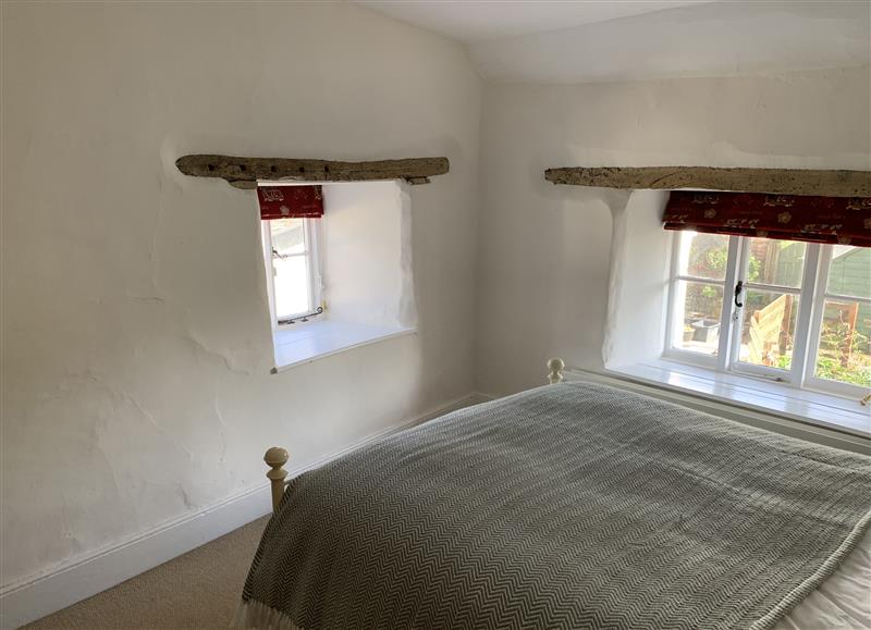 One of the 2 bedrooms at Brewers Cottage, Kings Nympton