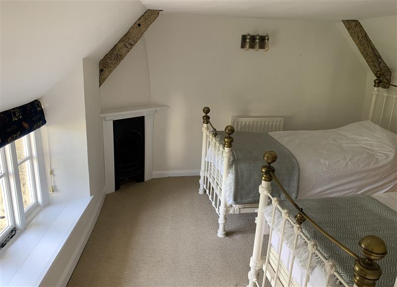 One of the bedrooms at Brewers Cottage, Kings Nympton