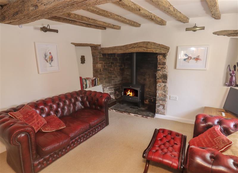 The living area at Brewers Cottage, Kings Nympton