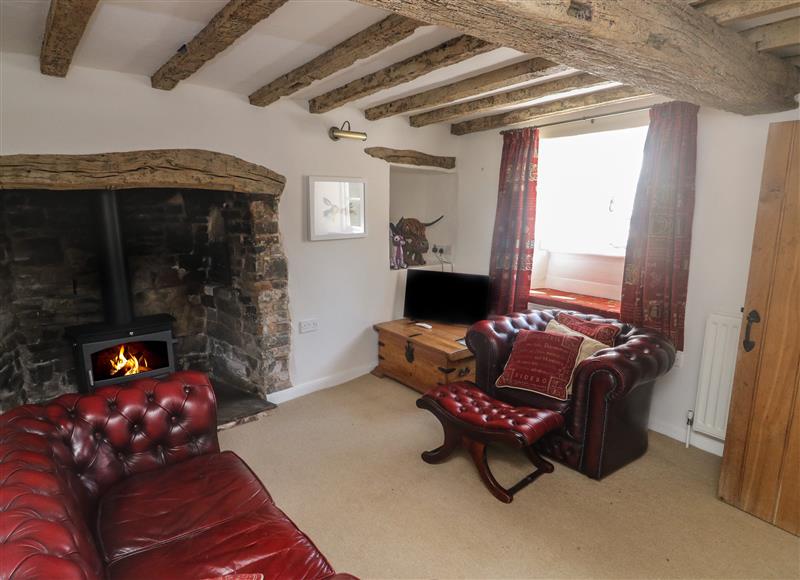 The living room at Brewers Cottage, Kings Nympton