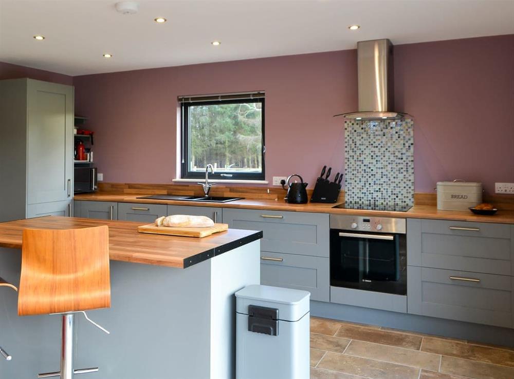 Kitchen area at Brewers Cottage in Near Hexham, Northumberland