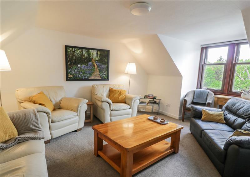 Relax in the living area at Brewery House, Newton Stewart