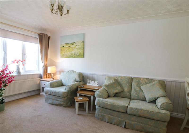 Living room at Breydon Cottage, Great Yarmouth, Norfolk
