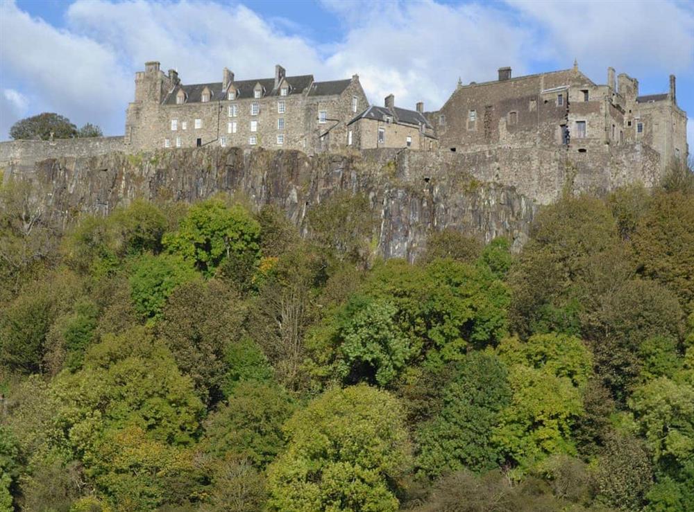 Stirling Castle at Briar Cottage in Gargunnock, near Stirling, Stirlingshire