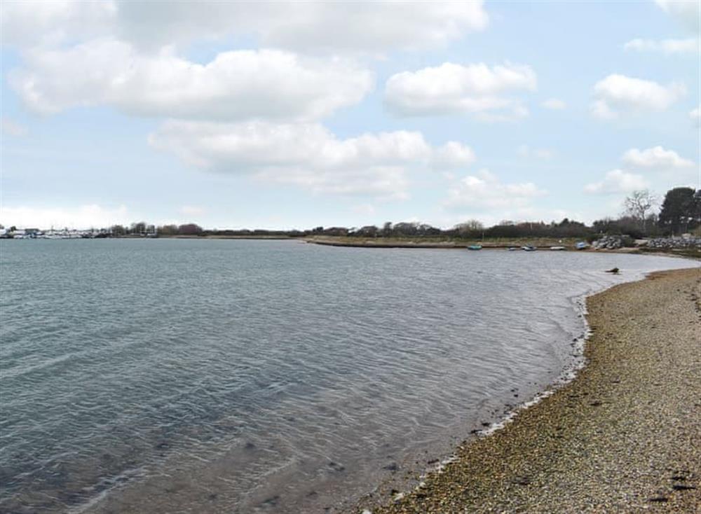 Lovely beach within walking distance at Briar Cottage in Prinsted, near Emsworth, West Sussex