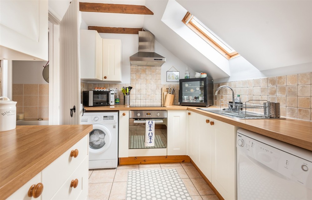 Kitchen at Briar Cottage in Talland Bay