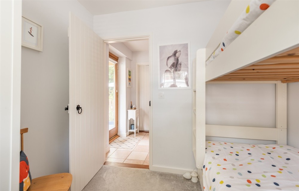 This is a bedroom at Briar Cottage in Talland Bay