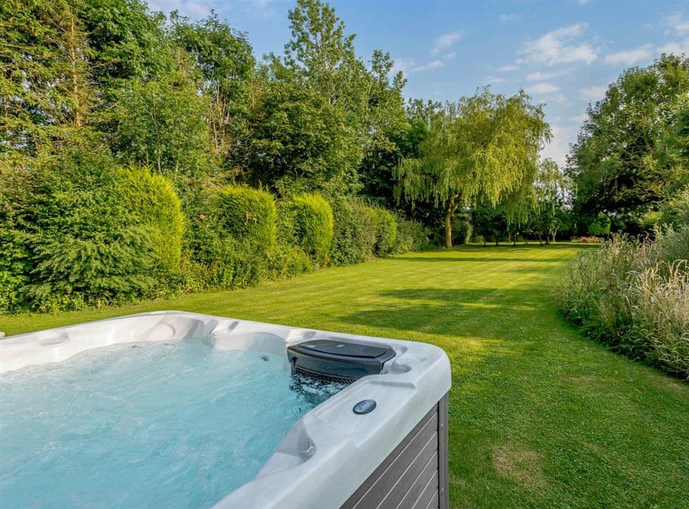 Hot tub (photo 2) at Briar House in Ingoldsby, near Grantham, Lincolnshire