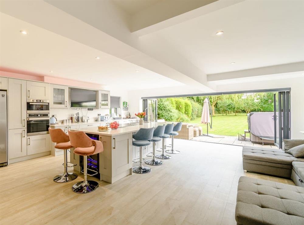 Kitchen at Briar House in Ingoldsby, near Grantham, Lincolnshire