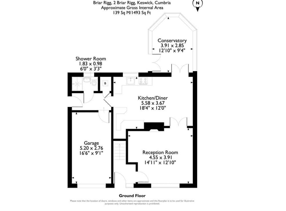 Floor plan of ground floor