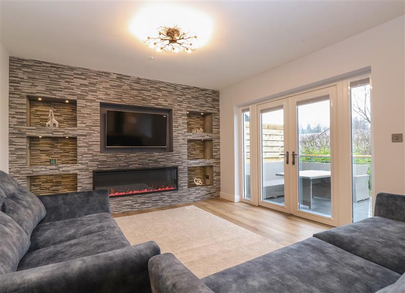 The living room at Briars Lea, Bowness-On-Windermere
