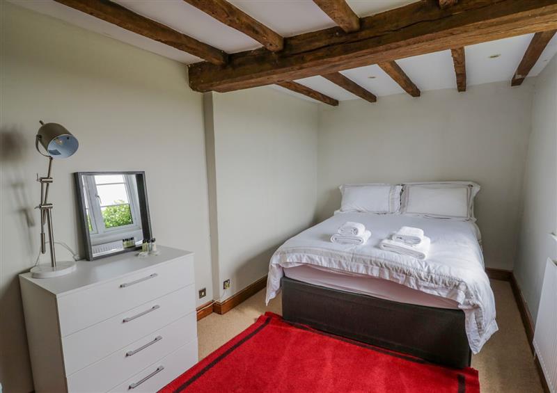 One of the bedrooms at Brickbarns Farm House, Egdon near Peopleton