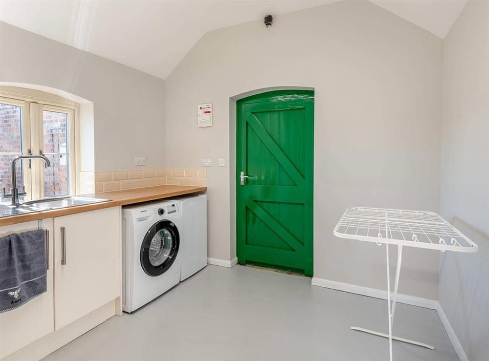 Utility room at Brickyard Cottage in Blankney, near Lincoln, Lincolnshire