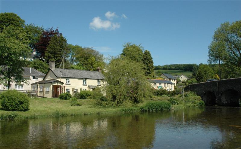 The setting at Bridge Cottage, Exmoor