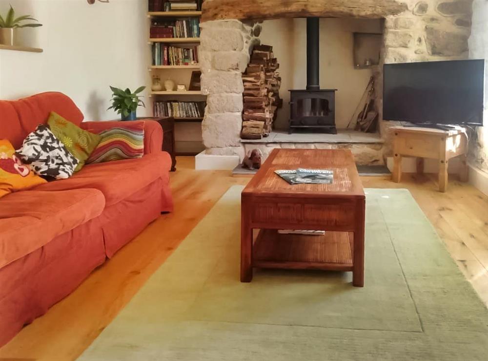 Living room at Bridge Cottage in Helston, Cornwall