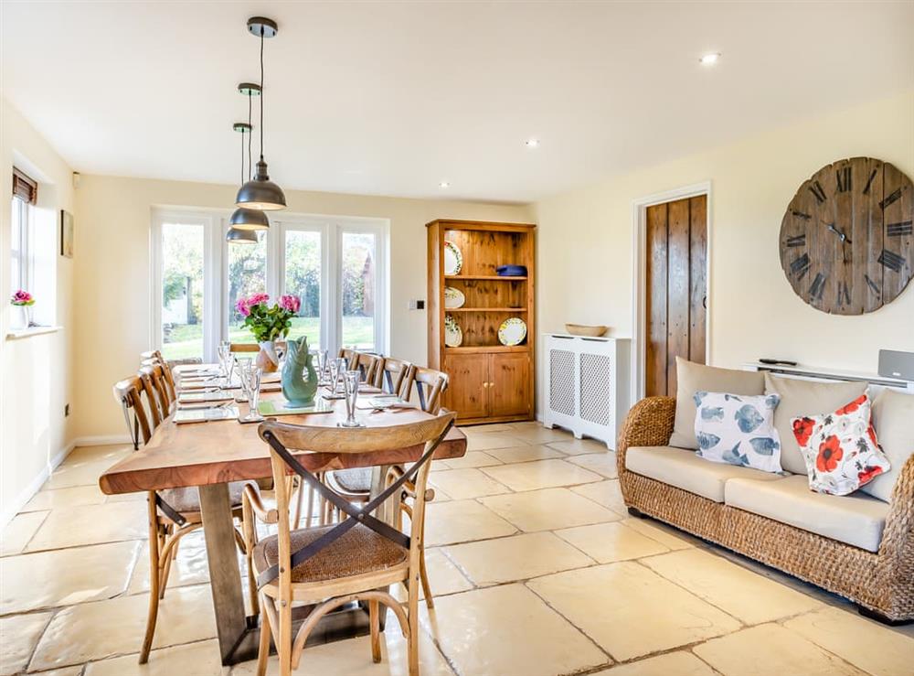 Dining Area at Bridge Cottage in Henley, near Langport, Somerset