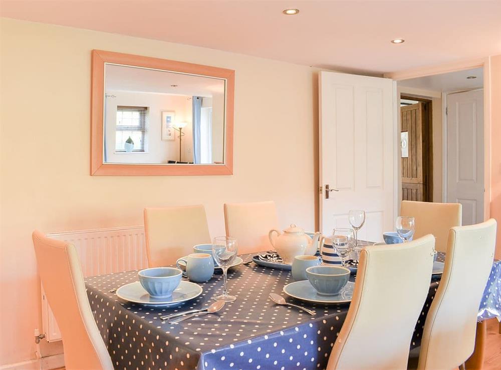 Dining Area at Bridge Cottage in Lanjeth, near St Austell, Cornwall