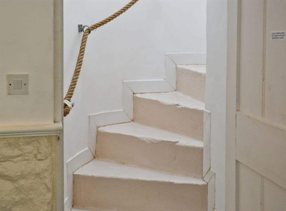 Staircase at Bridge Cottage in Penallt, Monmouthshire., Gwent