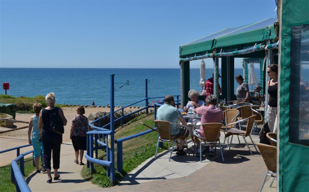 The Hive Beach Cafe at Burton Bradstock at Bridge Cottage in Powerstock