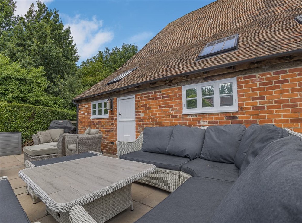 Living area at Bridge Cottage in Sevington, near Ashford, Kent