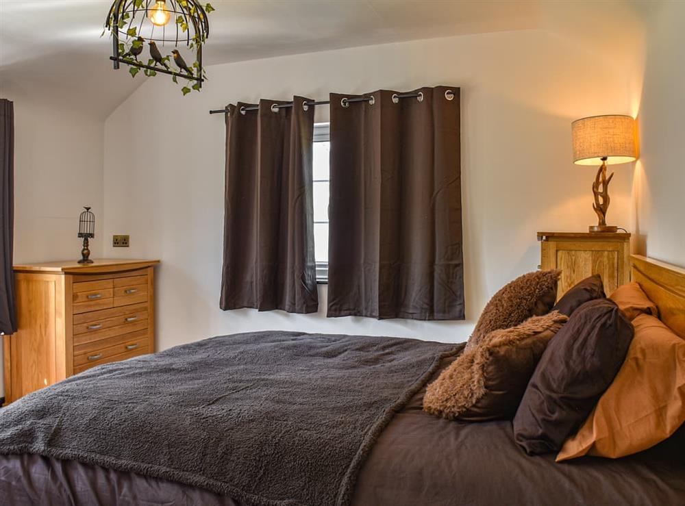 Double bedroom at Bridge Cottage in Wyson, near Ludlow, Herefordshire
