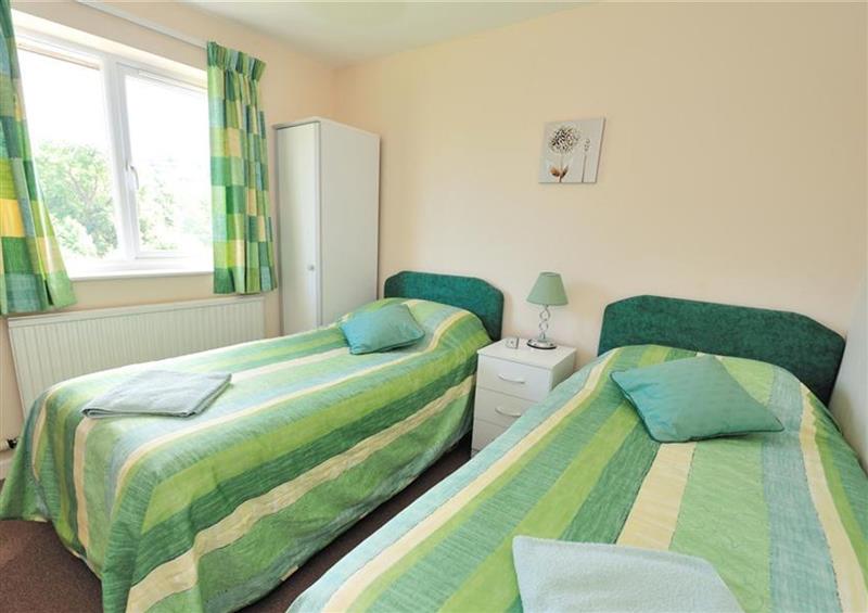 One of the 2 bedrooms at Bridge House Apartment, Charmouth