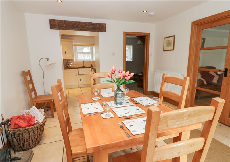 Dining room at Bridge House, Hawes