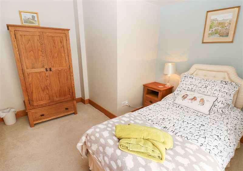One of the 3 bedrooms at Bridge House, Hawes