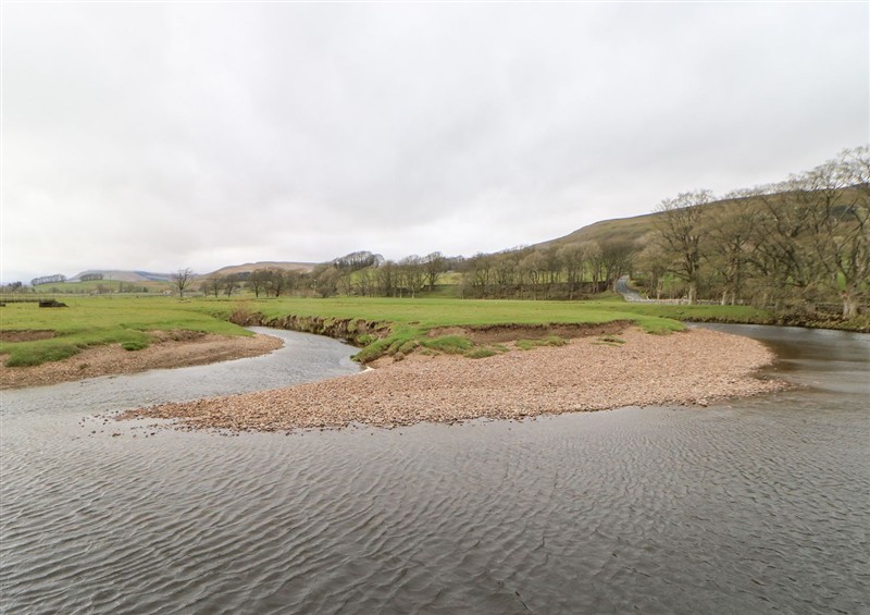 Rural landscape at Bridge House, Hawes