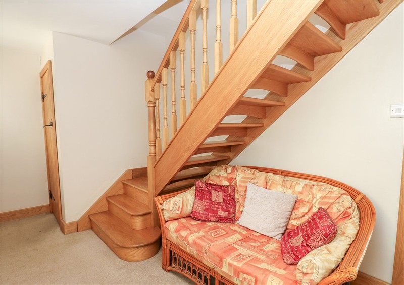 The living room at Bridge House, Hawes