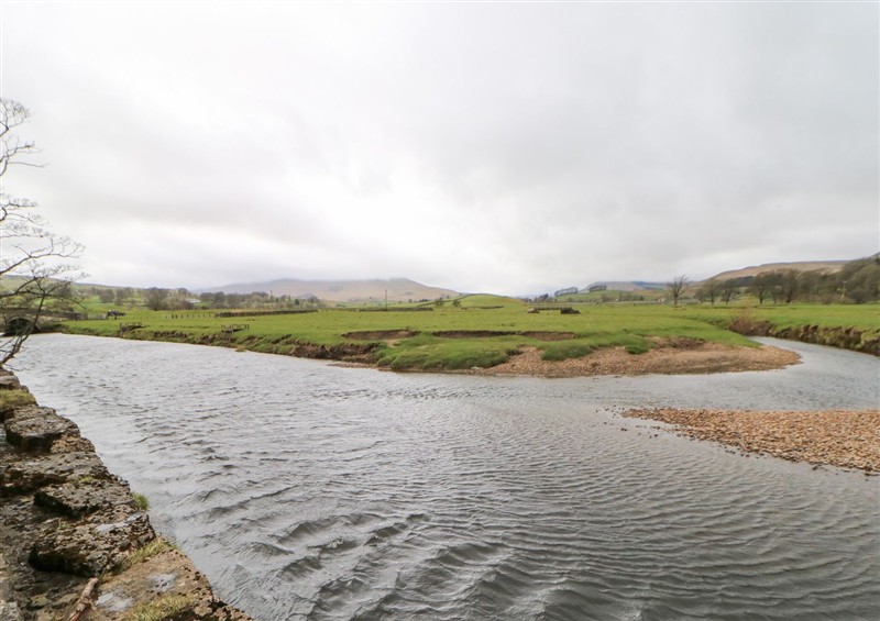 The setting of Bridge House at Bridge House, Hawes