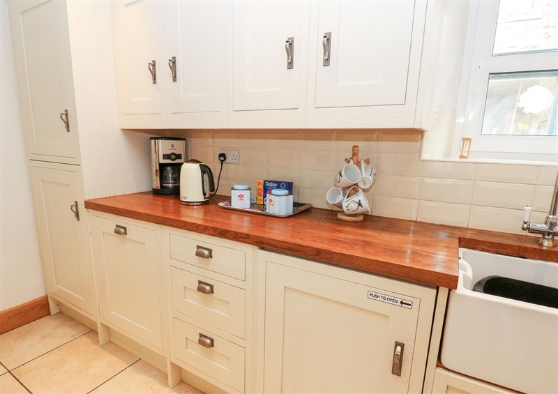 This is the kitchen at Bridge House, Hawes