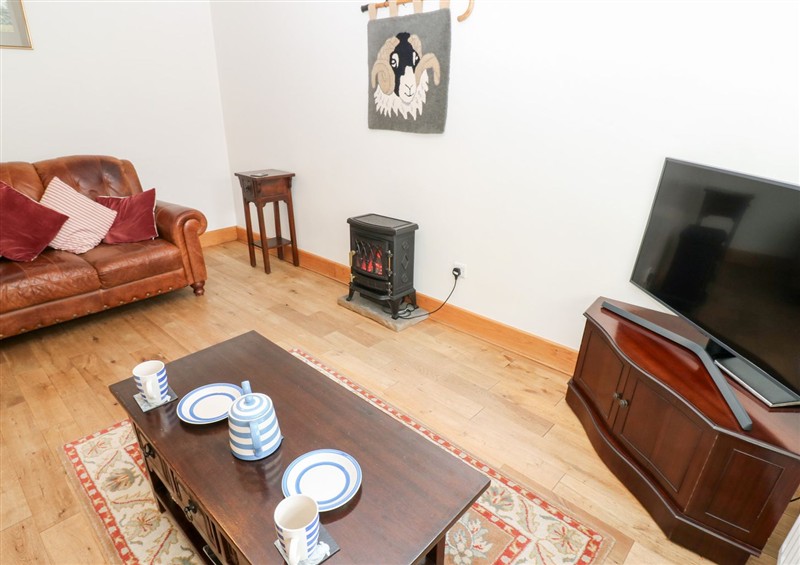 This is the living room at Bridge House, Hawes