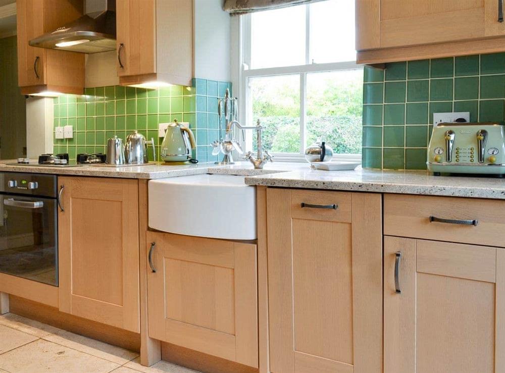 Fully appointed kitchen at Bridge House in Helmsley, N. Yorkshire., North Yorkshire