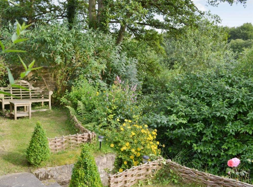 Garden at Bridge House in Helmsley, N. Yorkshire., North Yorkshire