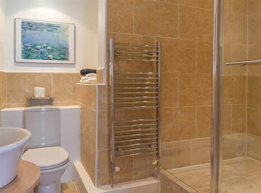 Shower room at Bridge House in Holmfirth, West Yorkshire